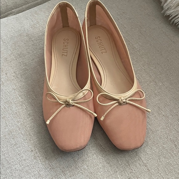 Schutz Arissa Mesh Ballet Flats- 8.5 - Picture 2 of 7